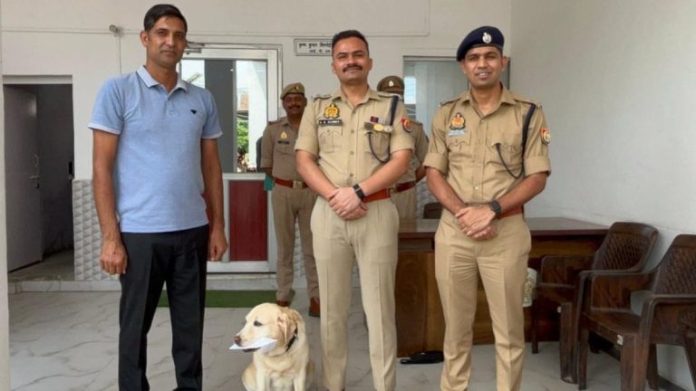 Sambhal UP Police Dog