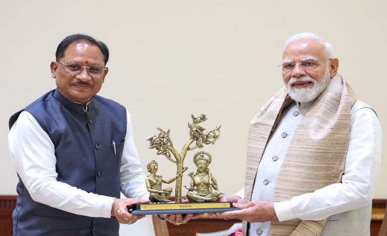 CM Vishnu Deo Sai Meets PM Modi