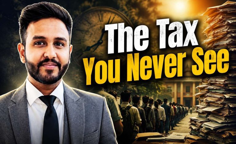 India's Biggest Tax Isn't Paid in Money. It's Paid in Time