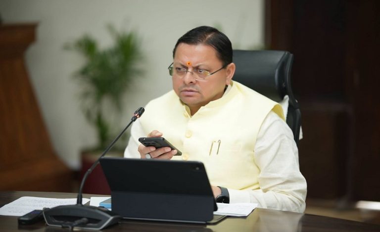 CM Pushkar Singh Dhami