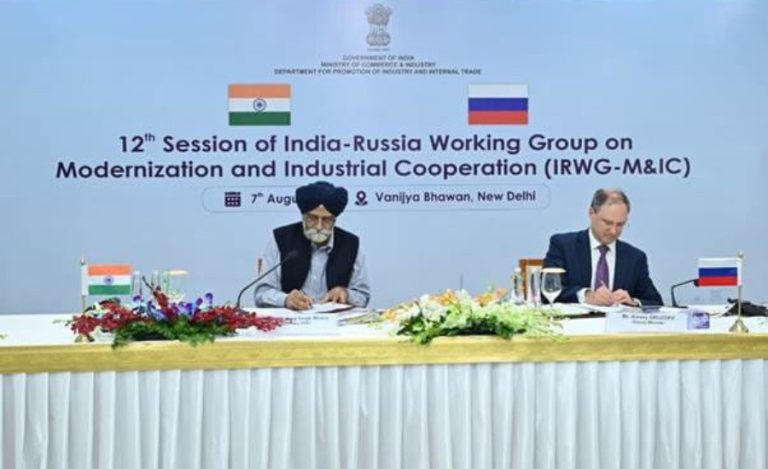 12th Session India-Russia