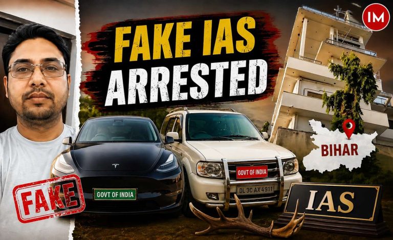 Fake IAS Officer With ₹100 Crore Assets Arrested in Bihar; Tesla, Deer Antlers Seized, Doval Link Probed