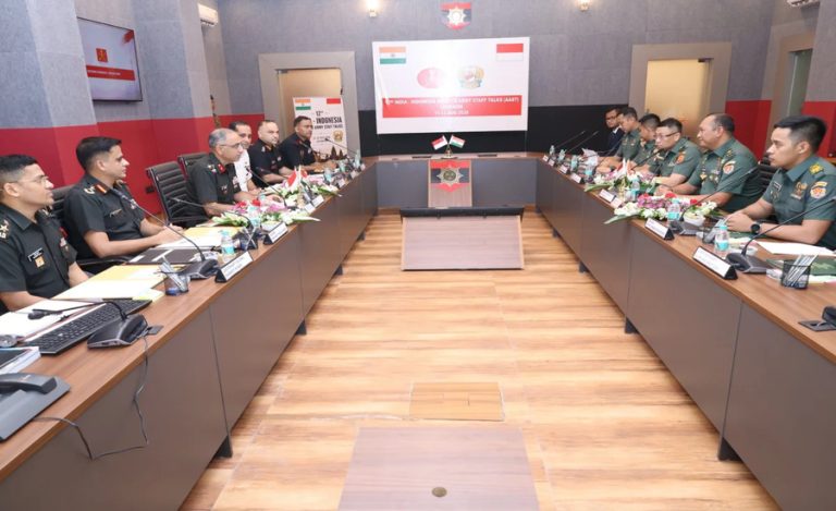 India Indonesia 12th Army Staff Talks