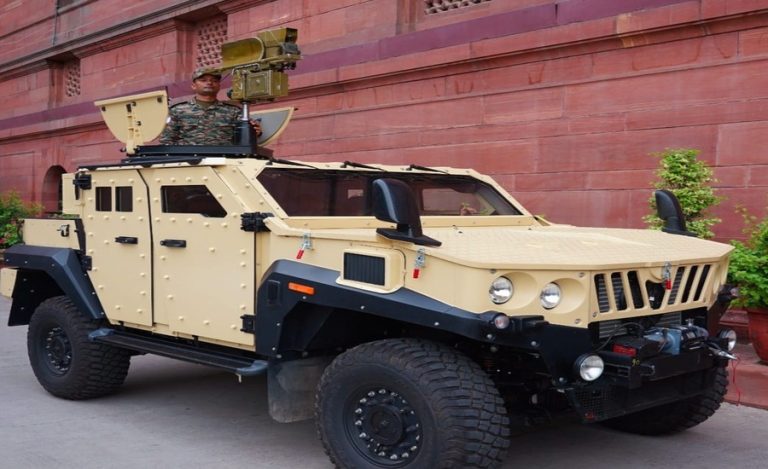 Mahindra Armado Remote Weapon Mount Integration