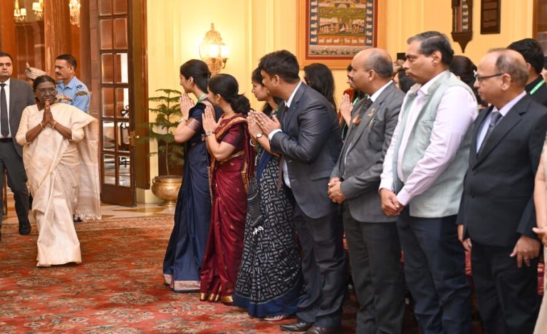 President Murmu to IIS Officers: Use Social Media to Listen, Understand and Respond to Public Concerns