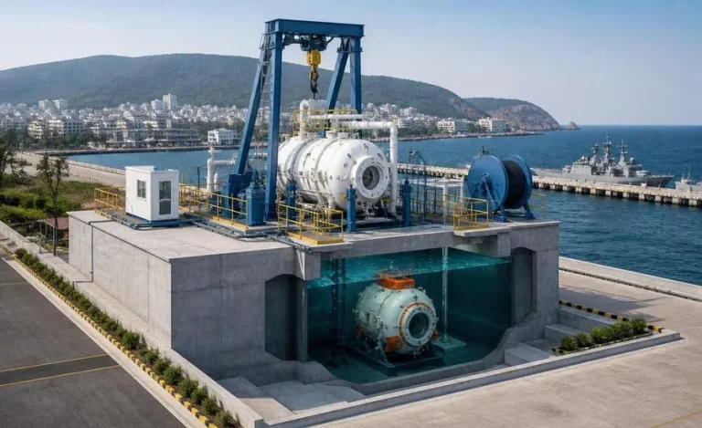 Submarine Rescue Test Plinth