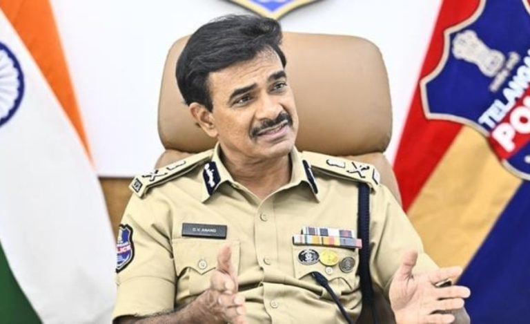 Telangana DGP CV Anand