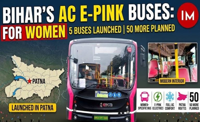 bihar e bus pink