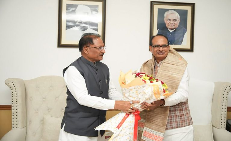 Sai Meets Union Minister Shivraj Singh Chouhan