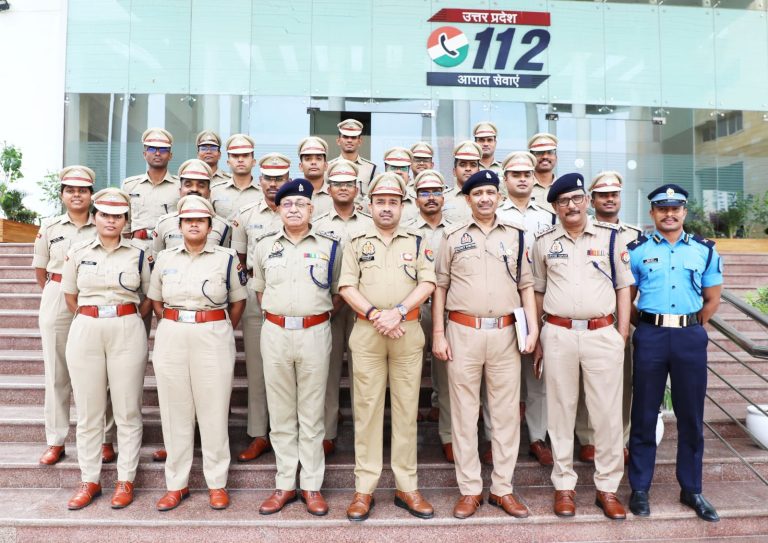 UP 112 trainees BHARAT DARSHAN