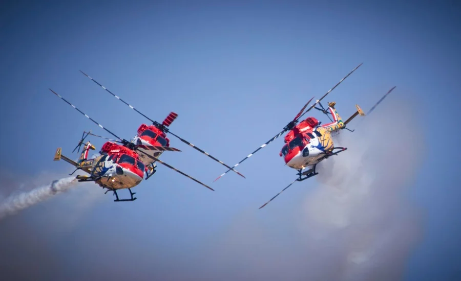 Indian Air Force Sarang Team