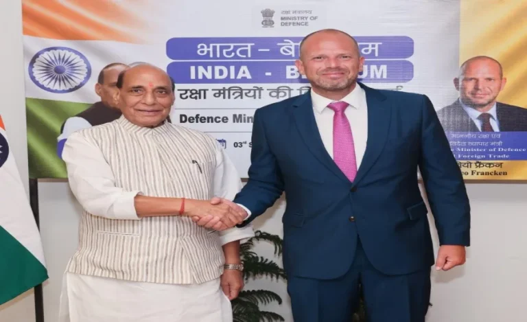 India Belgium Defence Cooperation