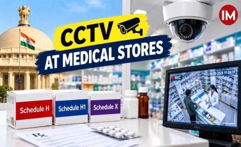 CCTV at medical store