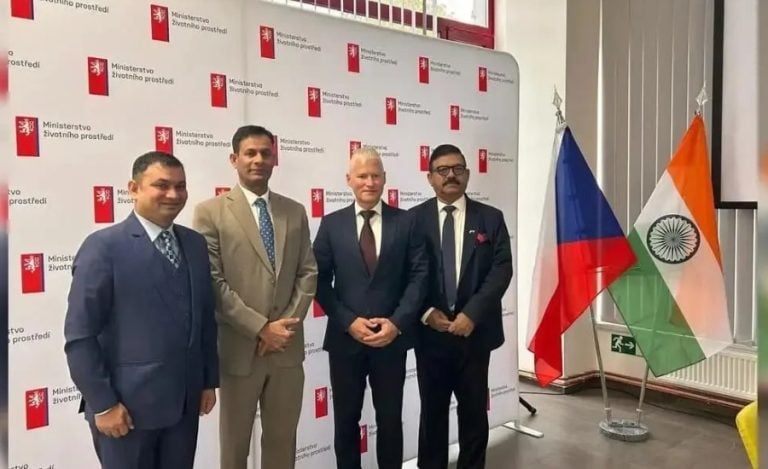 India-Czech water waste management mission
