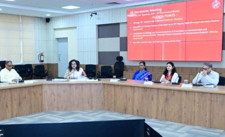 Odisha Chief Secretary Anu Garg