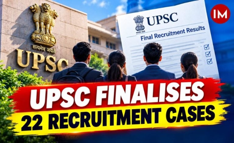 UPSC 22 Recruitment Cases