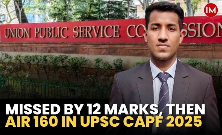 Umar Janj UPSC CAPF AC 2025