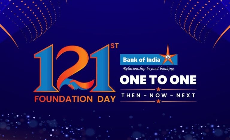 Bank of India 121st Foundation Day