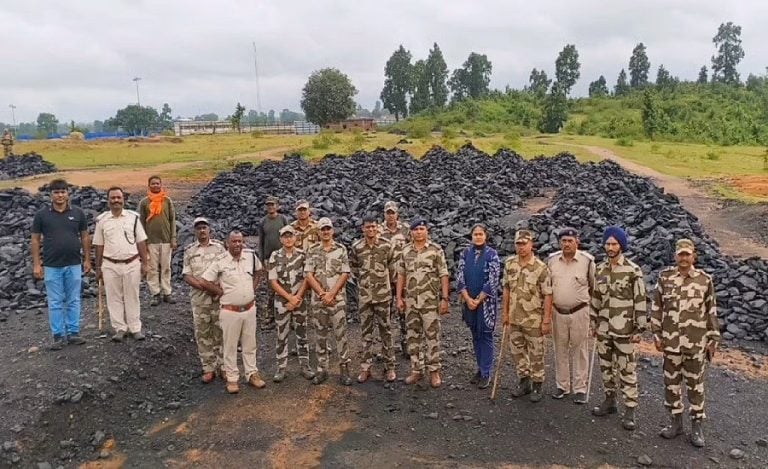CISF 250 Tonnes Coal Seizure Jharkhand