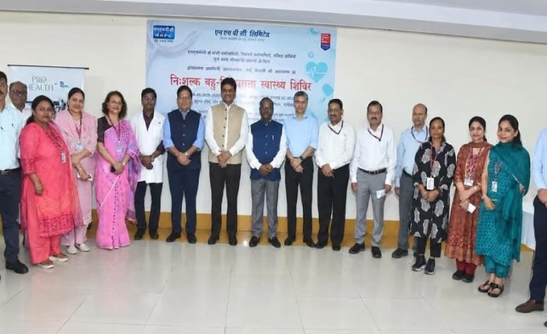 NHPC free medical camp