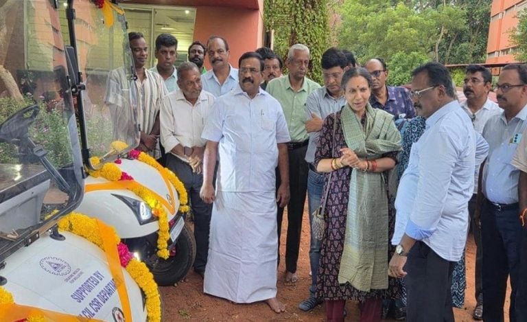 NLC India Auroville Electric Vehicles