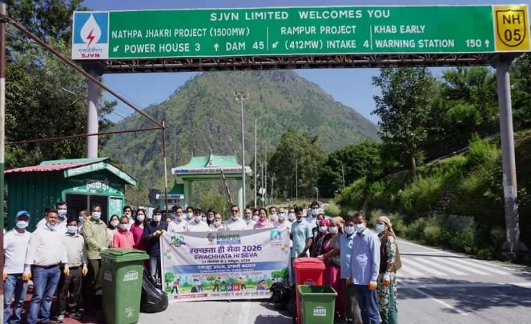 SJVN Swachhata Hi Seva 2026