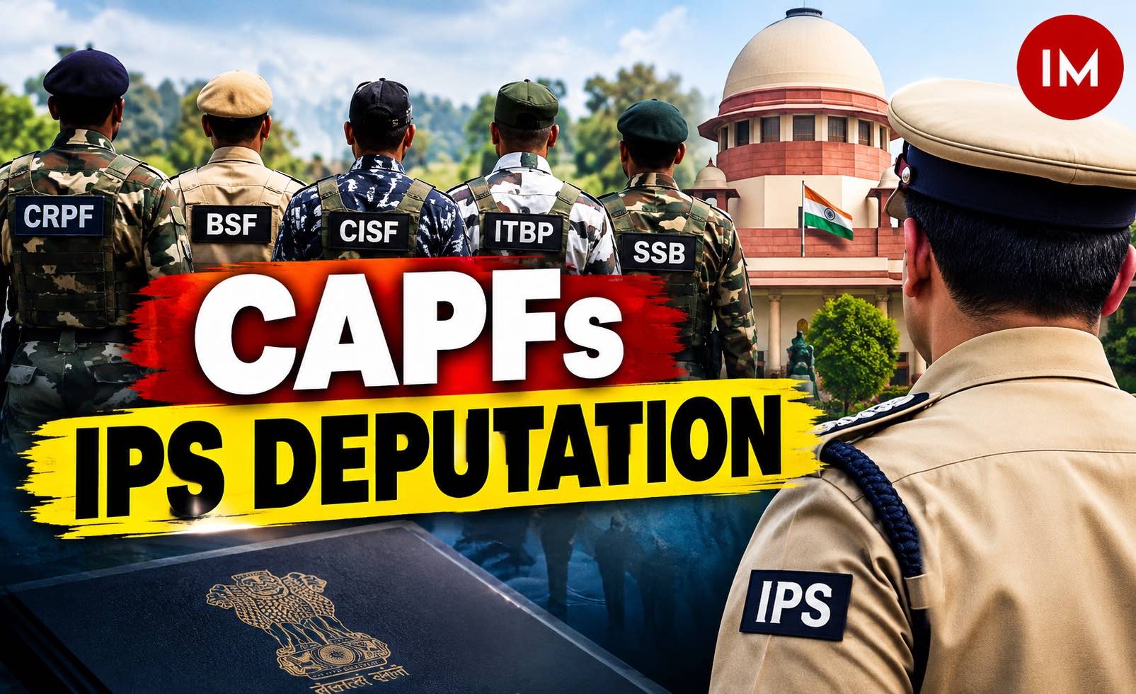 CAPF Act 2026 Takes Effect Nationwide: 50% IG Posts for IPS Deputation - What It Means for CRPF, BSF, CISF, ITBP and SSB Officers