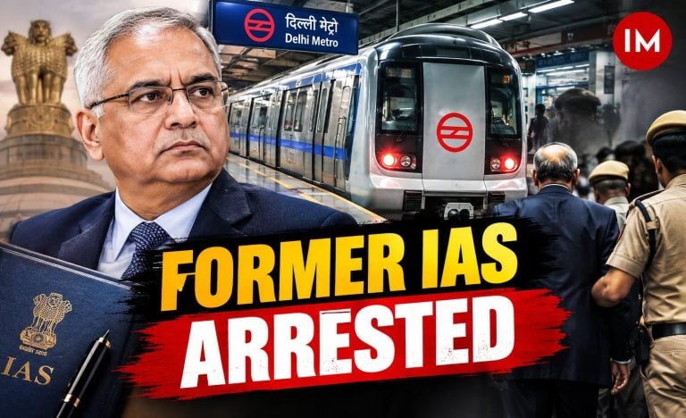 Former IAS Arrested_ Delhi Metro News