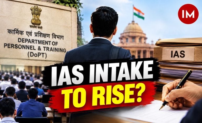 DoPT Plans to Increase Annual IAS Intake Amid 1,500-Officer Shortage; UP, Bihar Face Major Gaps