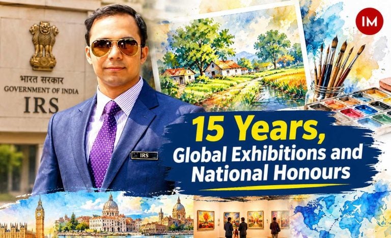 IRS Officer_ 15 Years of Global Art Exhibitions- IRS Anand Kumar