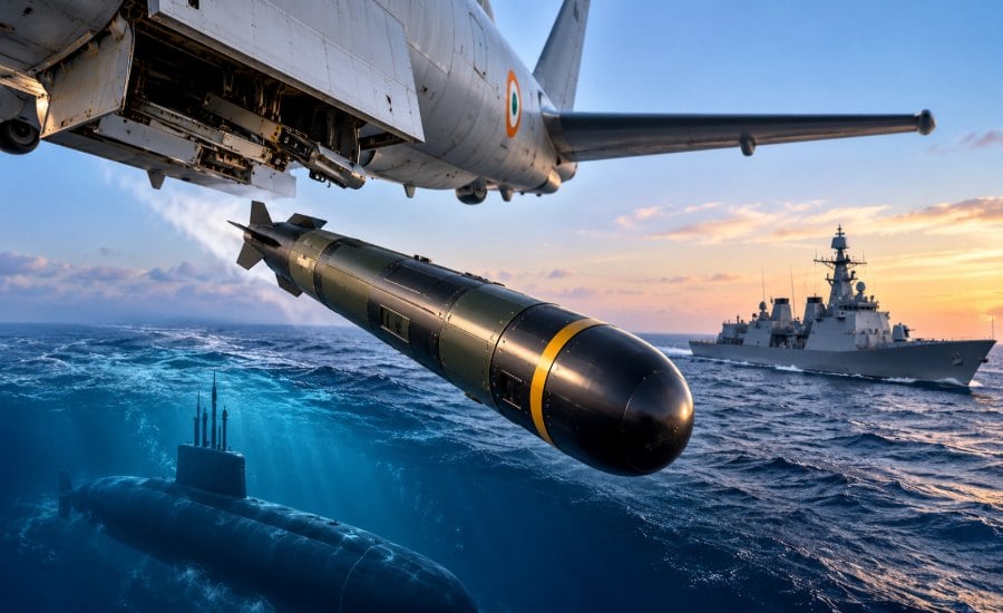 Indian Navy Long-Range Air-Launched Torpedo System Deal