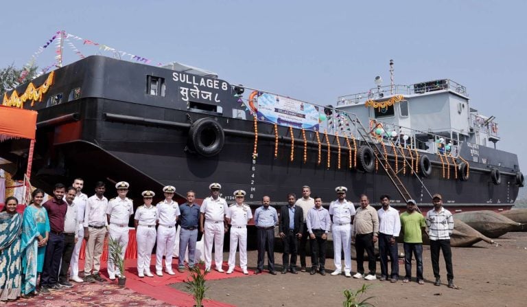 Indian Navy Advances Indigenous Shipbuilding with Launch of Yard 142 and Keel Laying of Yards 144 and 148
