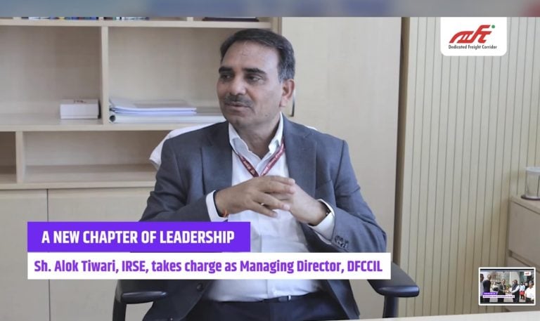Who Is Alok Tiwari? 1988-Batch IRSE Officer Takes Additional Charge as DFCCIL MD