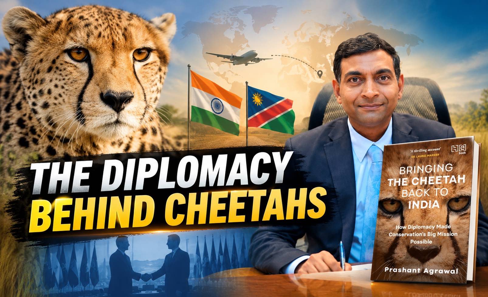 Project Cheetah’s Untold Story: The Negotiations, Challenges and Diplomacy Behind the Mission book