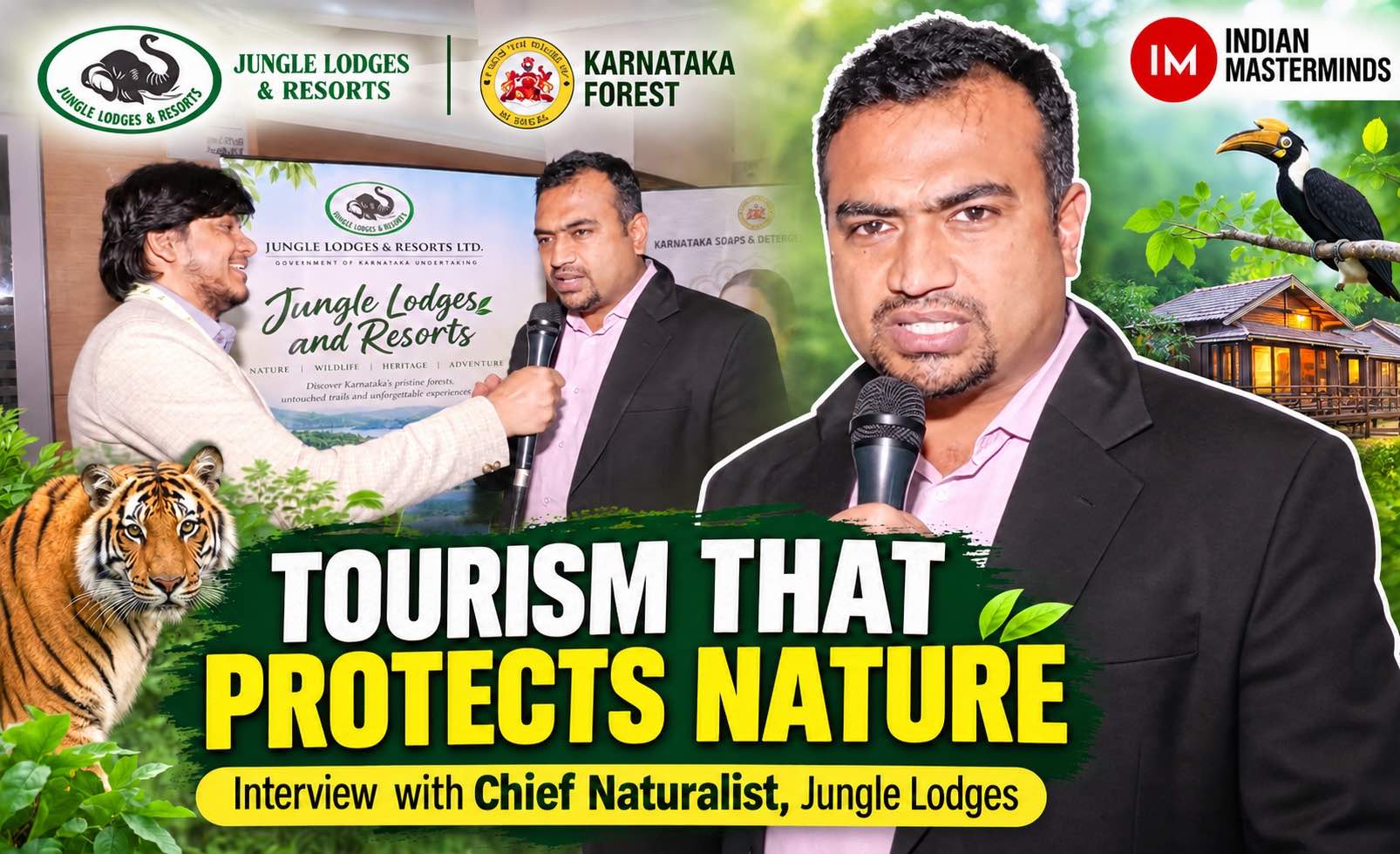 Anikethan C, Chief Naturalist at Jungle Lodges & Resorts
