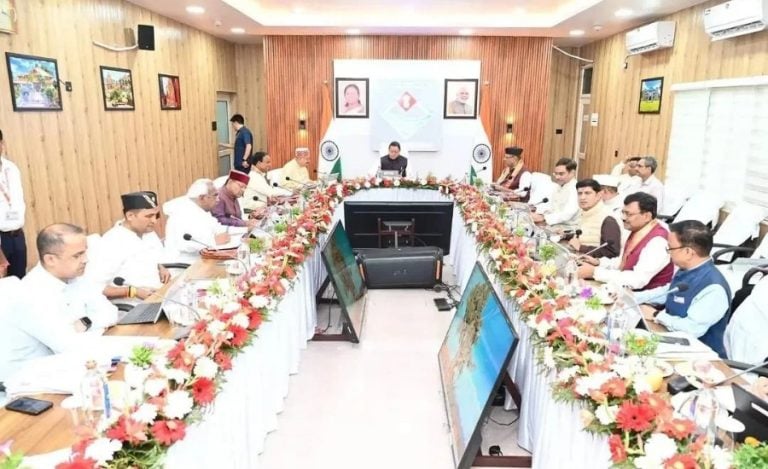 Uttarakhand Cabinet meeting Banbasa (1)