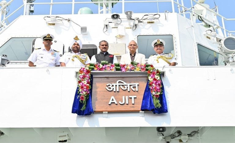 Goa Shipyard commissions ICGS Ajit